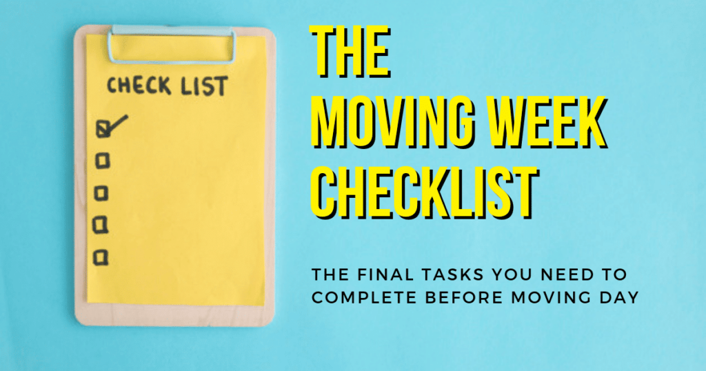 Moving Checklist | Moving Squad