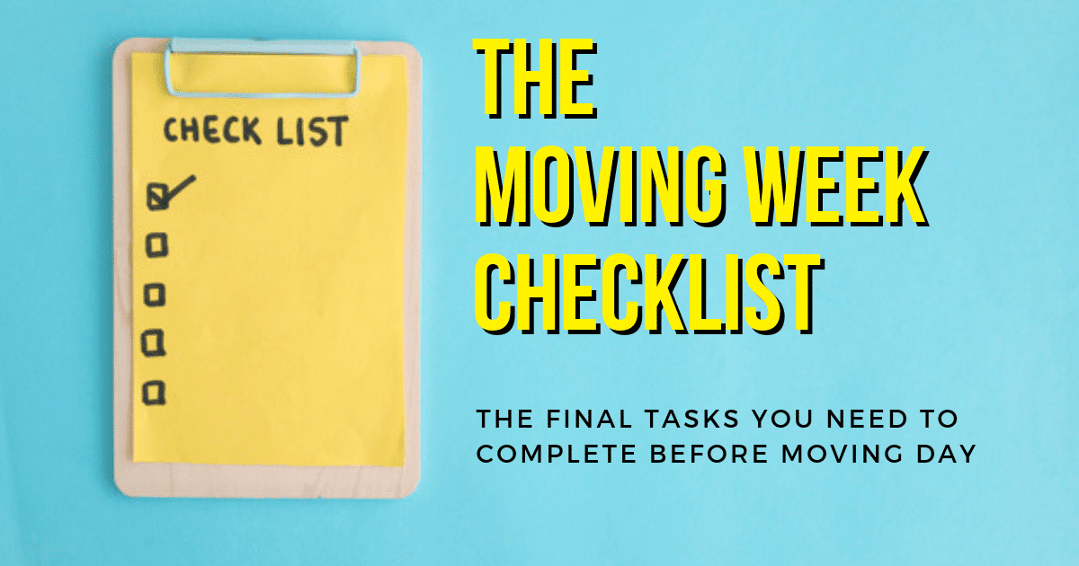 Full Service Moving Companies: To Do List | Moving Squad